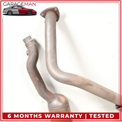 2014-2016 Land Rover LR4 L319 4WD Left & Right Exhaust Downpipe Set LR061666 OEM