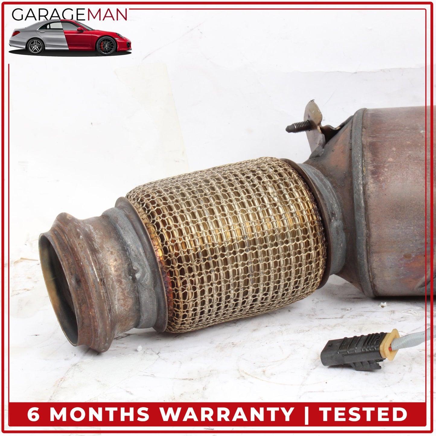 2019-2024 BMW 330i 430i 530i Catalytic Converter Down Pipe 8689402 OEM