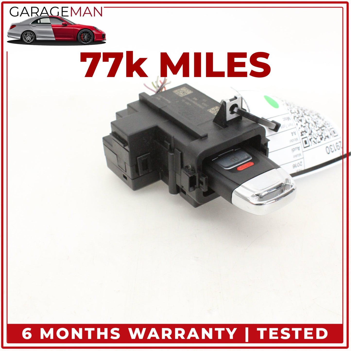 2009-2017 Audi A4 A5 Q5 SQ5 Ignition Switch Module w/ Key Fob 8K0909131D OEM