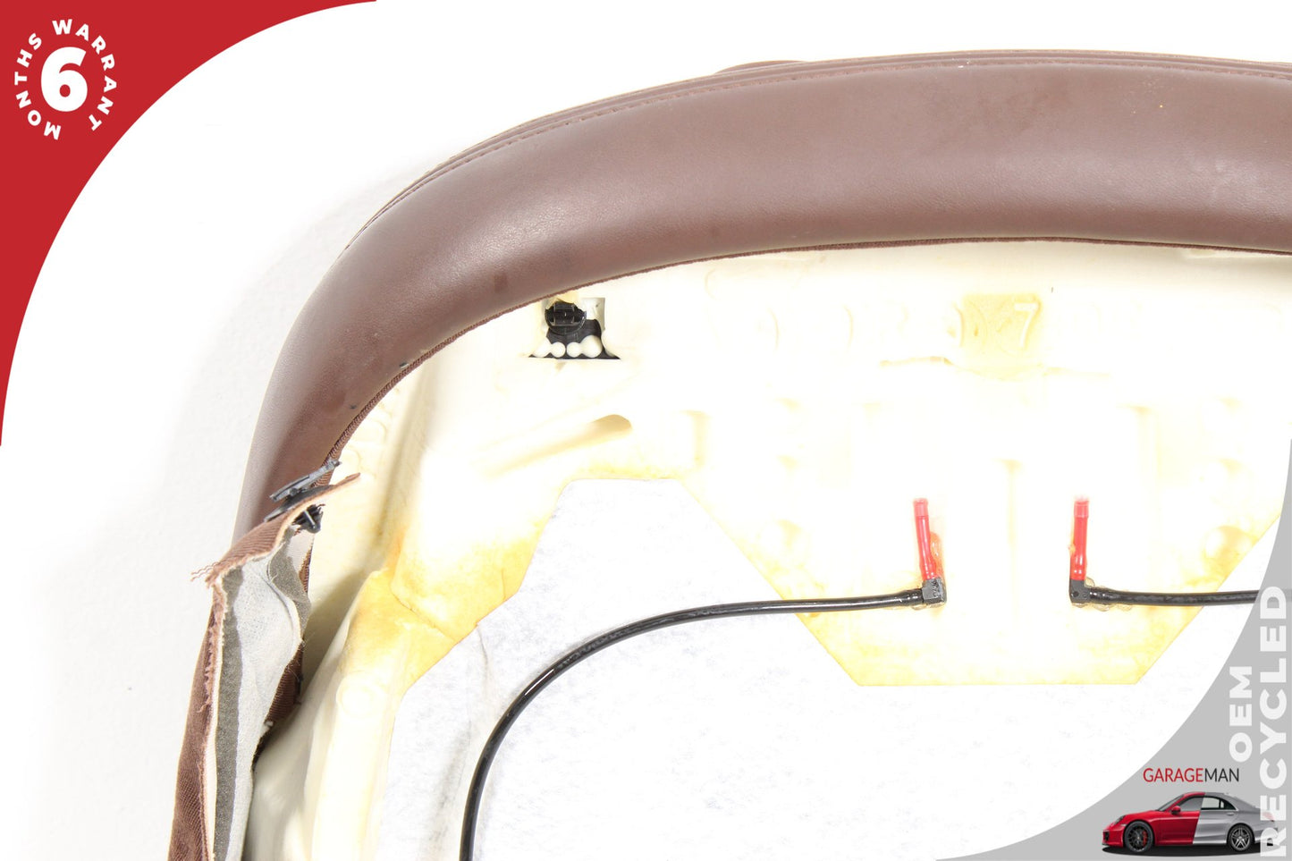 2011-2018 Audi A8 Front Right Side Upper Seat Cushion Brown 4H0881806S OEM