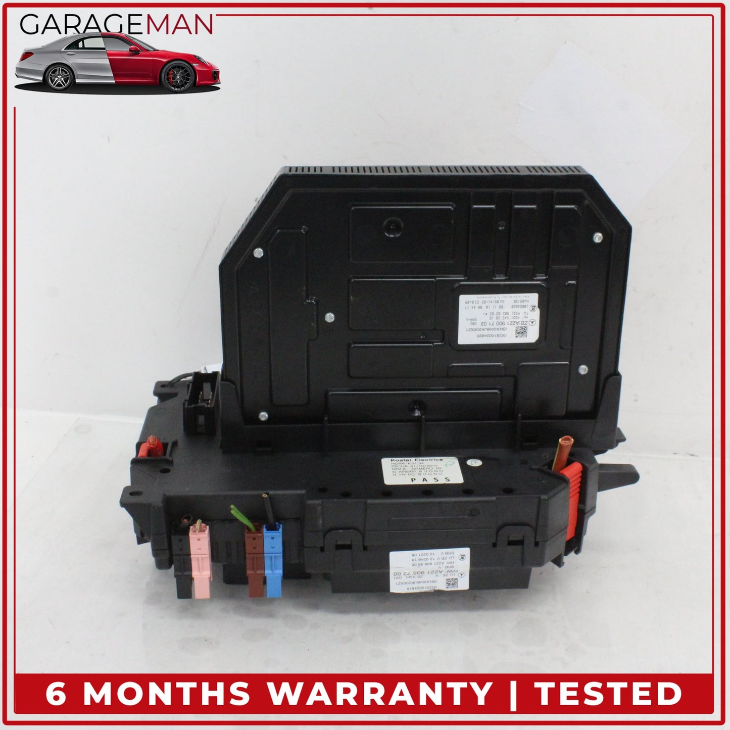 2011-2014 Mercedes W221 S400 Front SAM Under Hood Fuse Box Module 2219067200 OEM