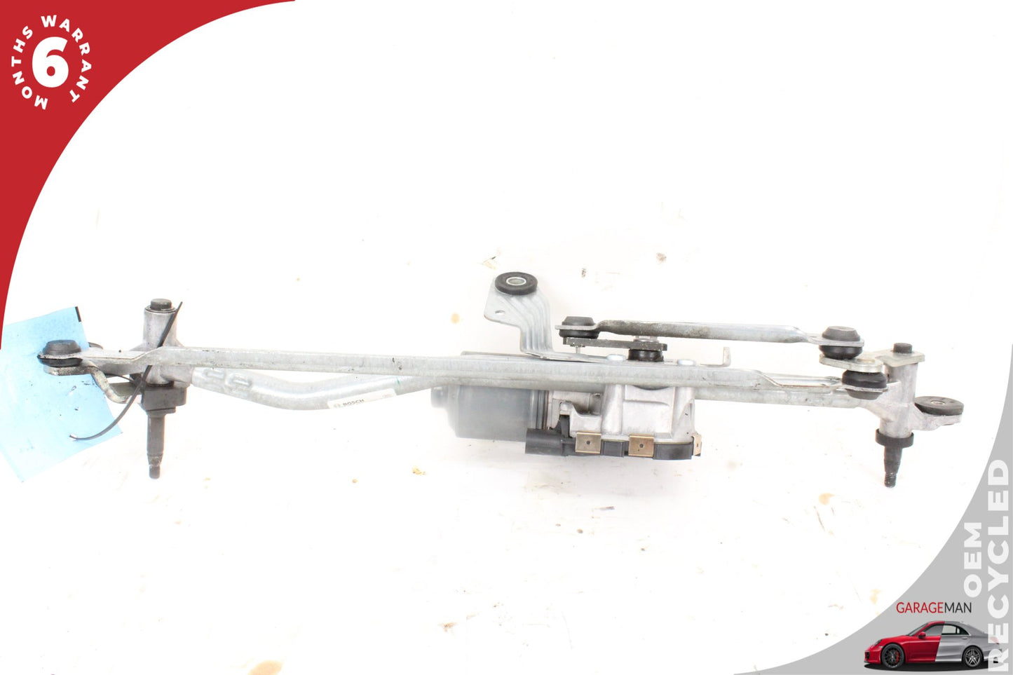 2012-2018 Audi A6 C7 Front Windshield Wiper Linkage w/ Motor 4G1955023A OEM