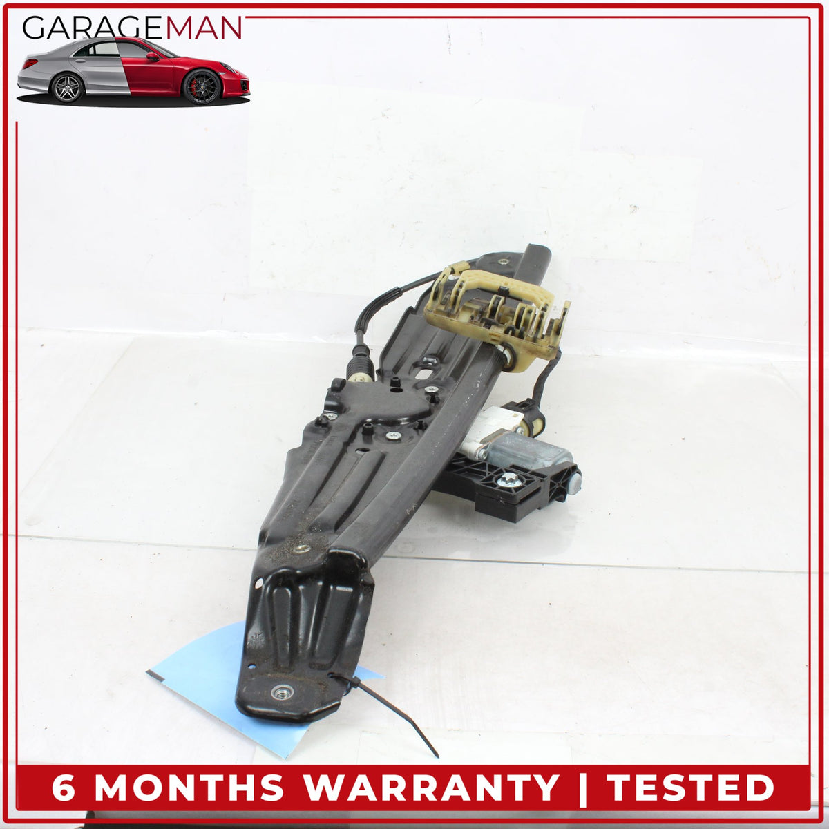 2009-2015 BMW 740i F01 Rear Right Side Window Regulator w/ Motor 7046032 OEM