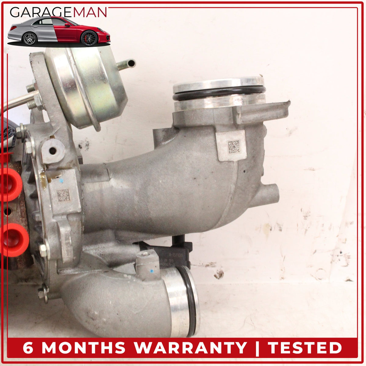 2015-2017 Mercedes C207 E400 M276 Right Turbocharger Turbo Charger Manifold OEM