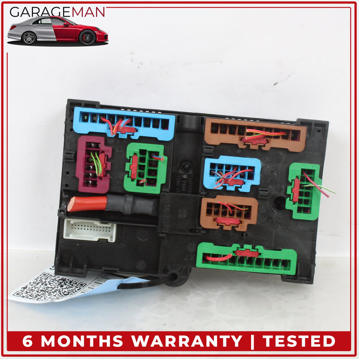 2017-2024 BMW 530e Rear Power Distribution Relay Junction Fuse Box 8713127 OEM