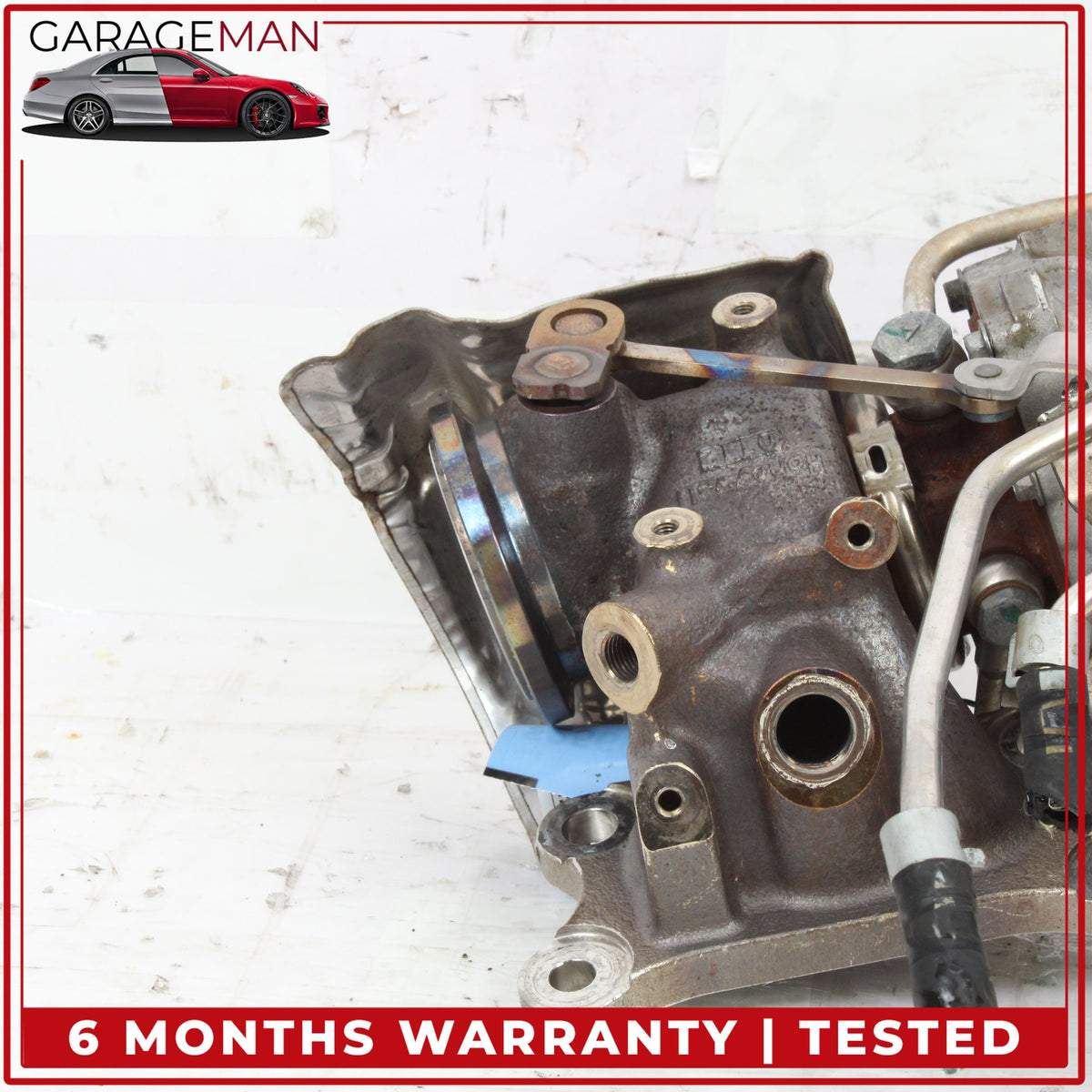 2016-2018 Infiniti Q50 Q60 3.0L Engine Left Side Turbocharger 144115CA0B OEM