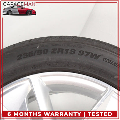 2016-2018 Audi Q3 Front or Rear Side Wheel Rim w/ Kumho Tire 7JX18H2 ET43 OEM
