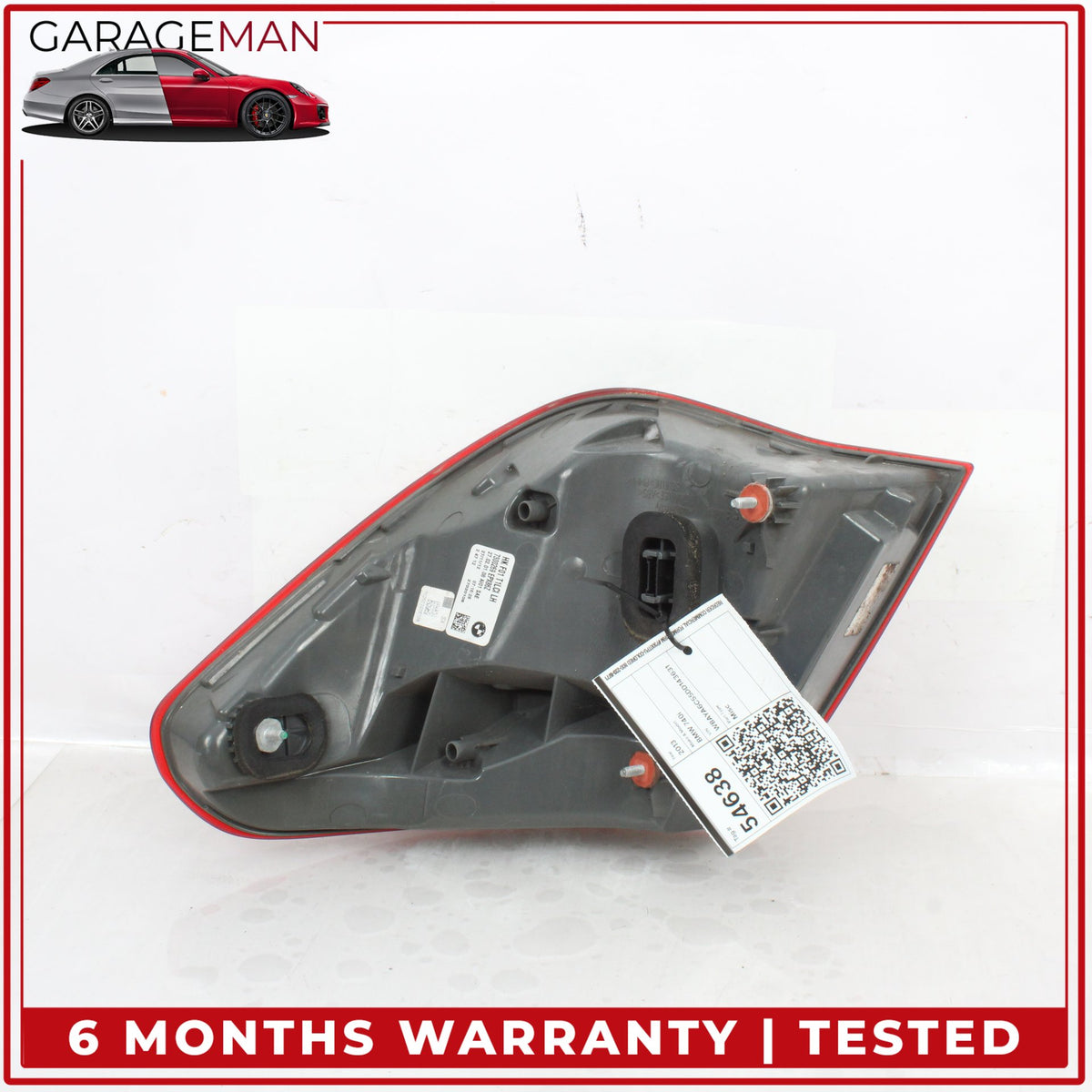 2013-2015 BMW 740i F01 Rear Left Side LED Outer Tail Light Lamp 7300269 OEM