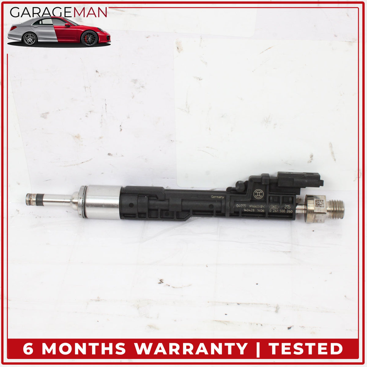 2012-2016 BMW 328i F30 RWD Engine Fuel Injector Set of 4 8625397 OEM