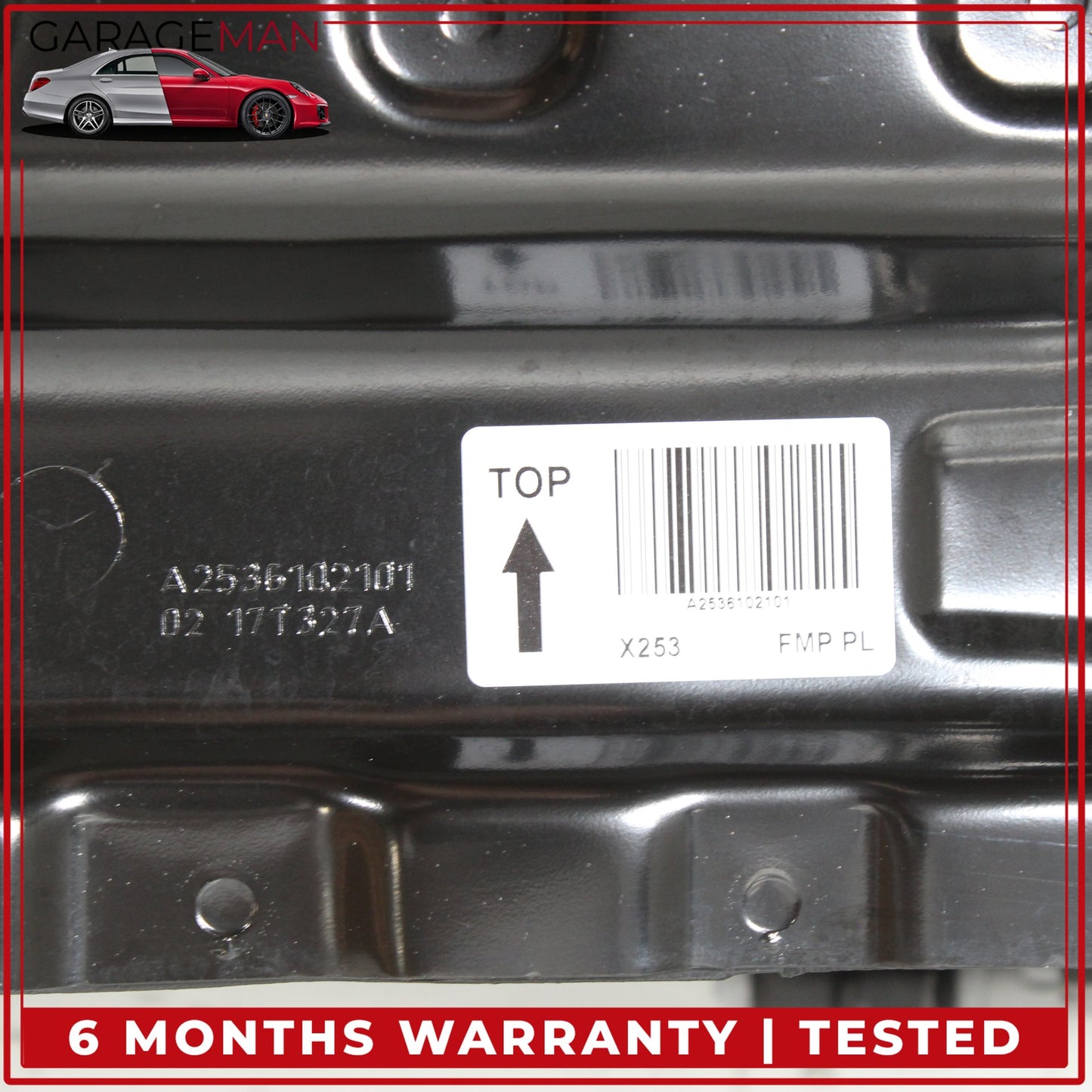 2016-2019 Mercedes X253 GLC300 Rear Bumper Reinforcement Impact Crash Bar OEM