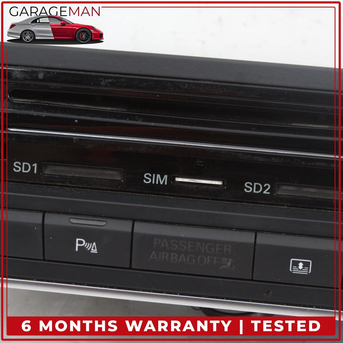 2012-2015 Audi A6 A7 Multimedia Audio Radio CD Player Receiver Harman Becker OEM