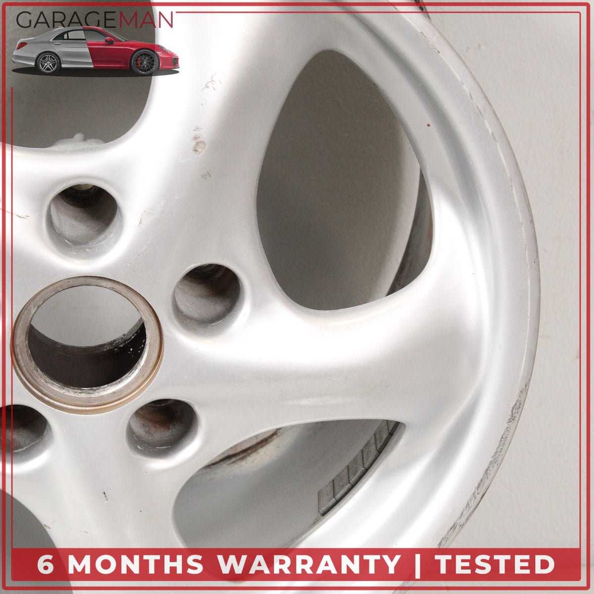 1999-2001 Porsche 911 Carrera 996 Rear Side Wheel Rim 9X17 ET55 99636212800 OEM