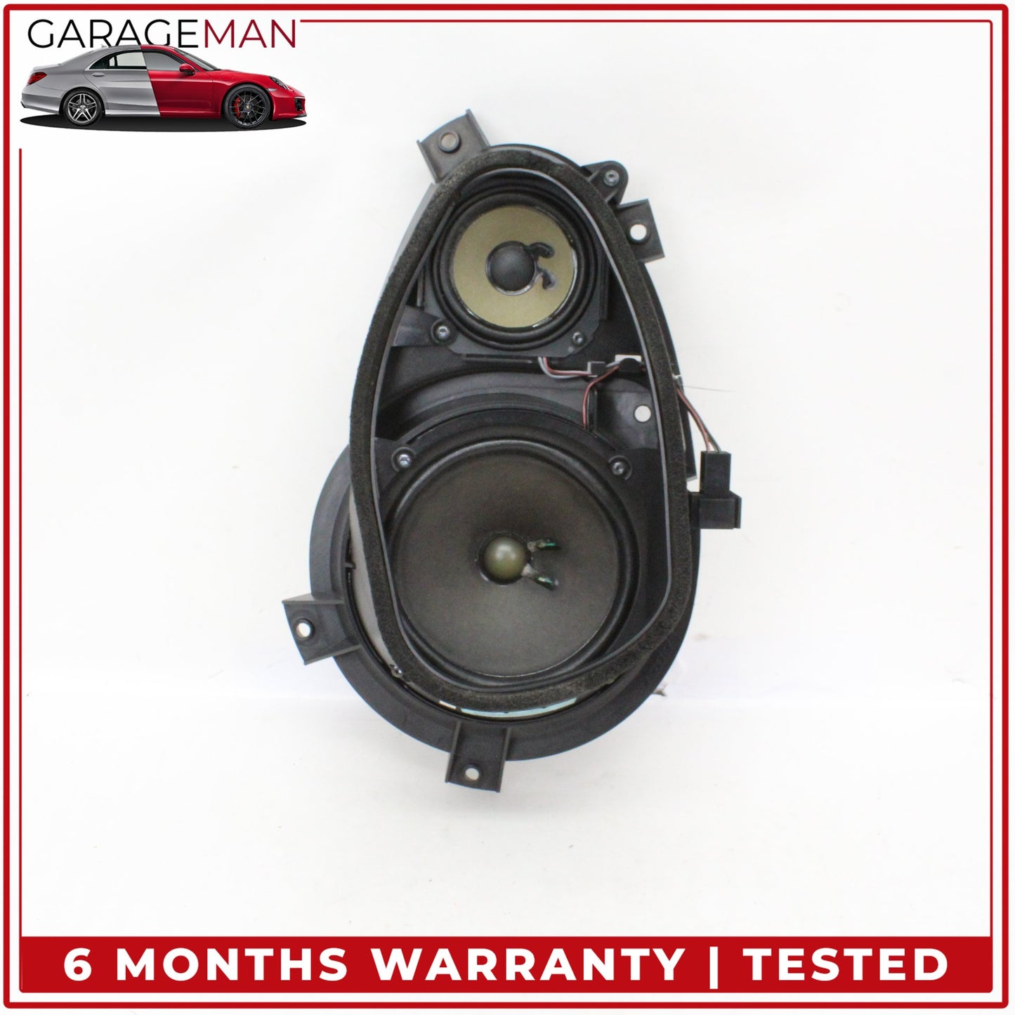 2003-2008 Mercedes R230 SL500 Front Left and Right Door Audio Speaker Set OEM