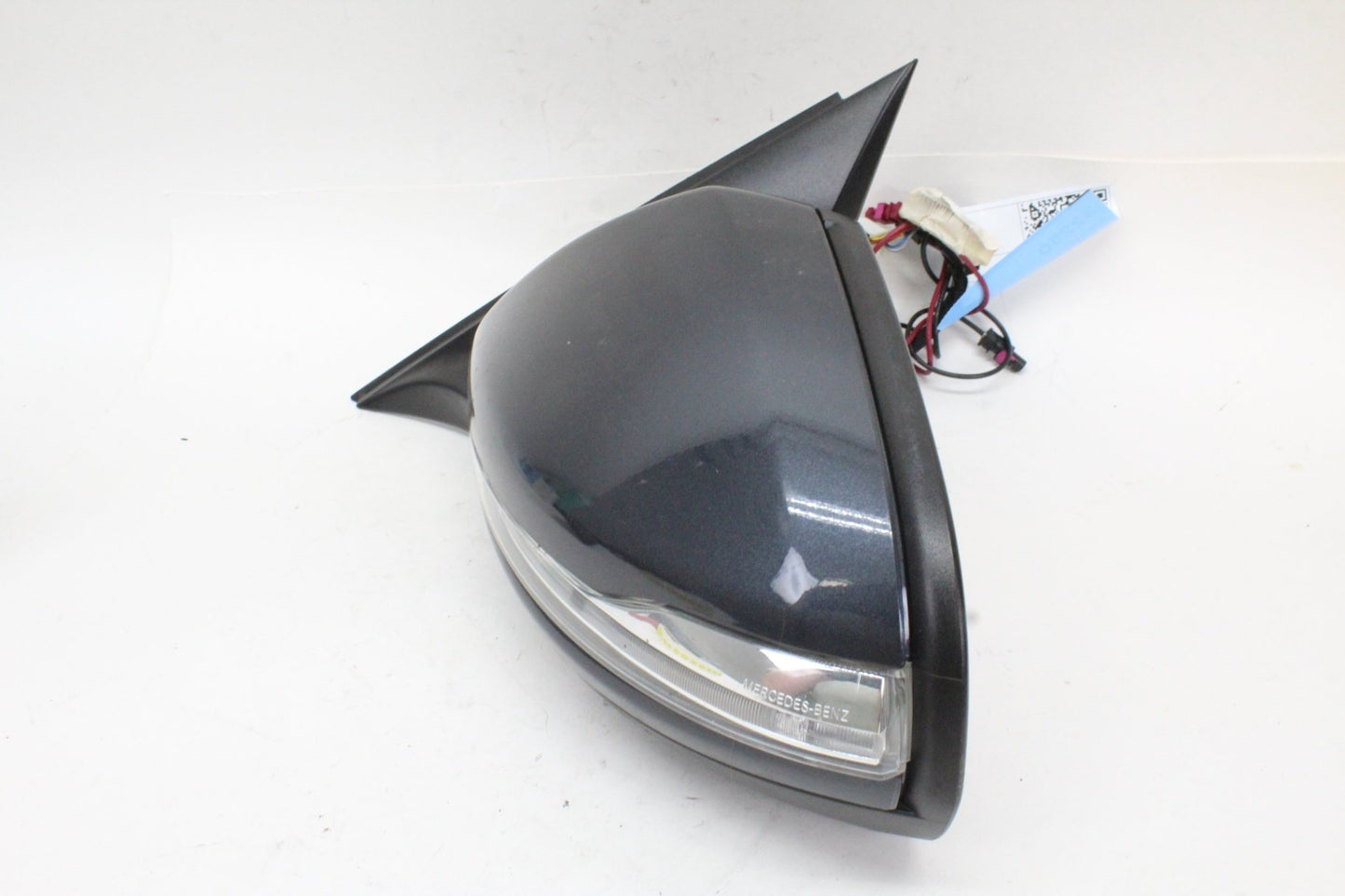 15-20 Mercedes W205 C300 Front Left Side Door Rear View Mirror w/ Blind Spot OEM
