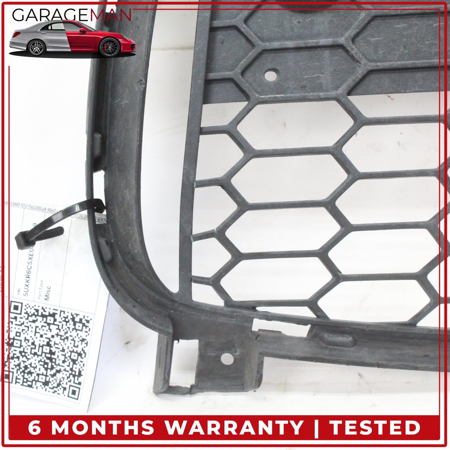 2014-2018 BMW X5 F15 Front Right Lower M Sport Bumper Grille 8056856 OEM
