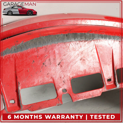 1999-2001 Porsche 911 996 Convertible Front Bumper Cover Red 99650511102 OEM