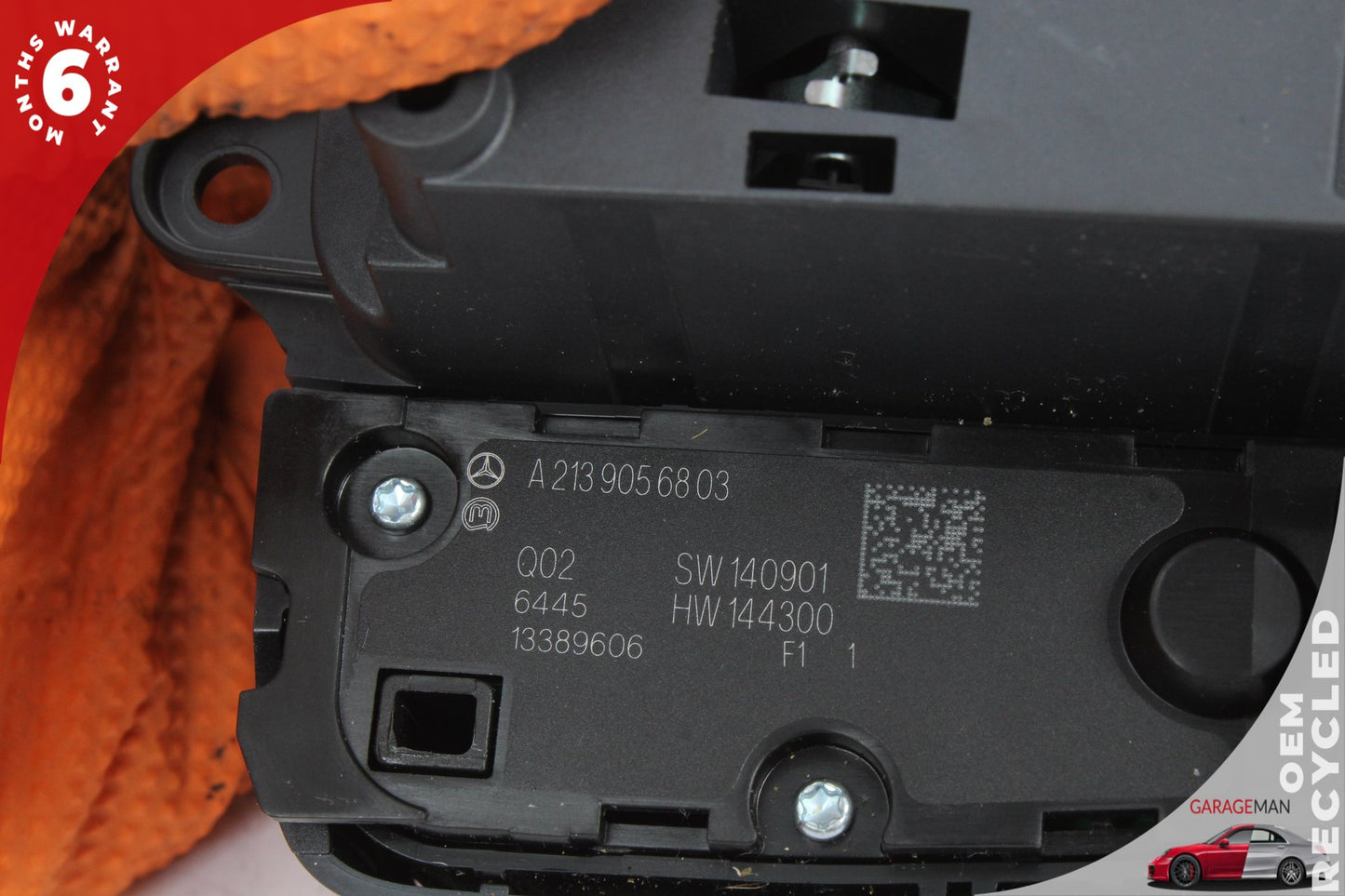 17-19 Mercedes-Benz E400 W213 Center Console Multi Function Switch Control 2139008310