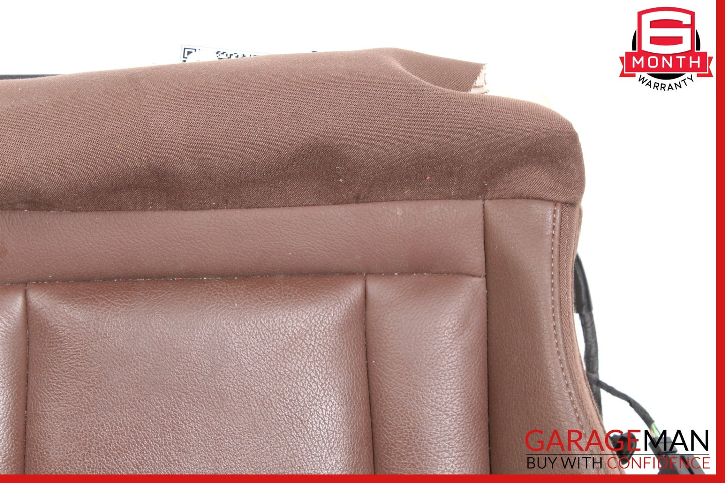 2017-2019 Audi Q7 Front Right Passenger Side Lower Bottom Seat Cushion Brown OEM