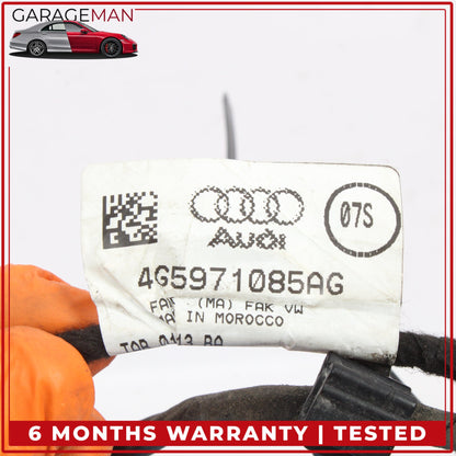 2016-2018 Audi A6 S6 Rear Bumper Parking Sensors w/ Wire Harness 4G5971085AG OEM