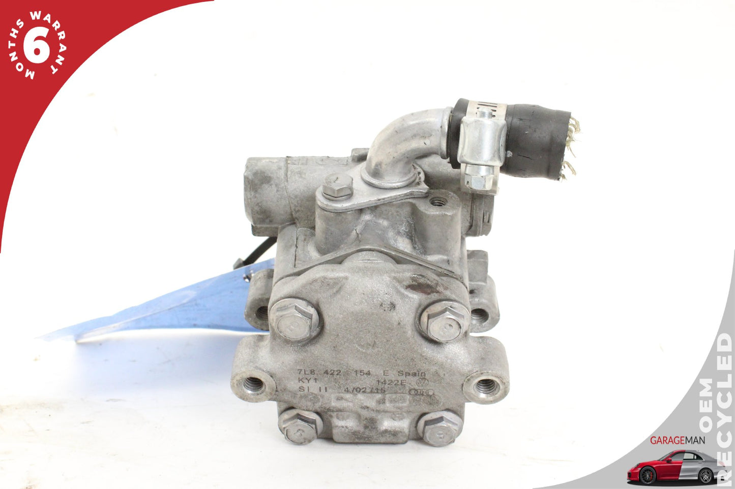 2007-2015 Audi Q7 SUV Power Steering Pump w/o Pulley 7L8422154E OEM