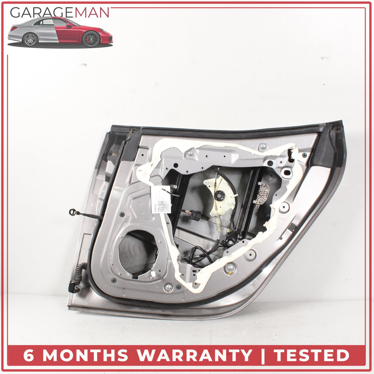 2014-2022 Maserati Ghibli M157 Rear Right Side Door Shell Gray Metallic OEM