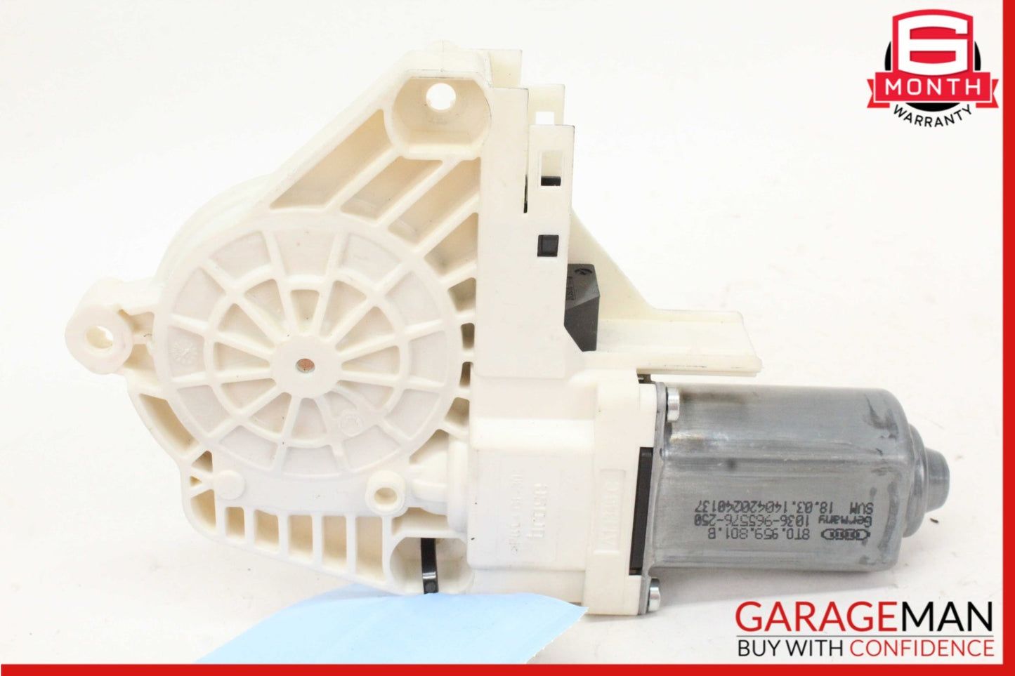 2009-2016 Audi RS5 8T Convertible Front Left Window Regulator Motor 8T0959801B