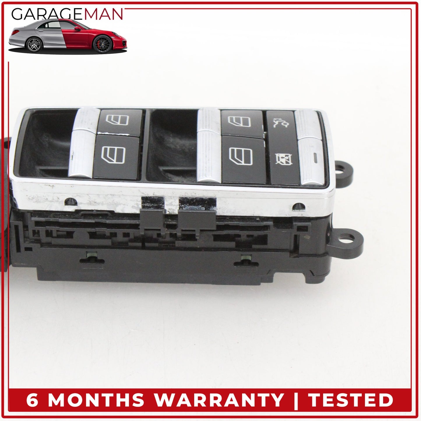 2007-2014 Mercedes-Benz S400 S-Class W221 Sedan Front Left Master Window Control Switch 2218215051 OEM