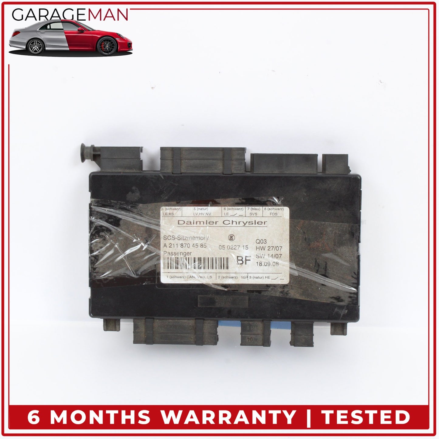 2003-2011 Mercedes W211 E350 GL350 Front Left Seat Control Module 2118704585 OEM