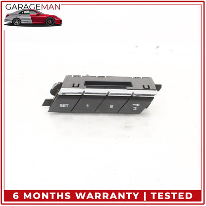 2010-2016 Porsche Panamera 970 Front Left Side Seat Memory Control Switch OEM