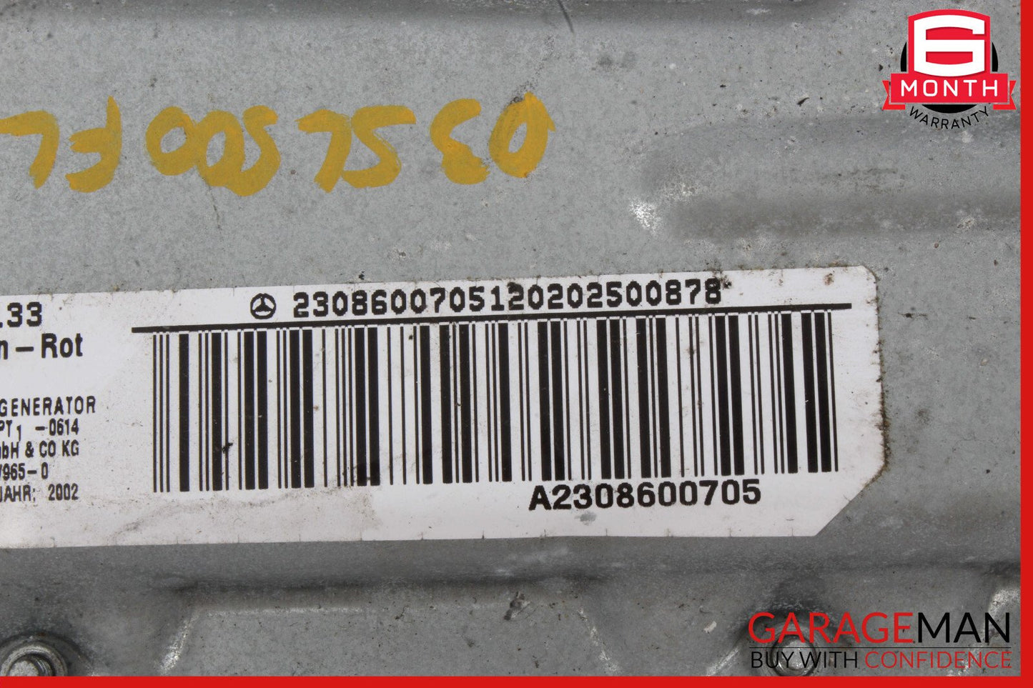 03-12 Mercedes R230 SL500 SL55 AMG Knee Airbag Air Bag Left Driver Side OEM