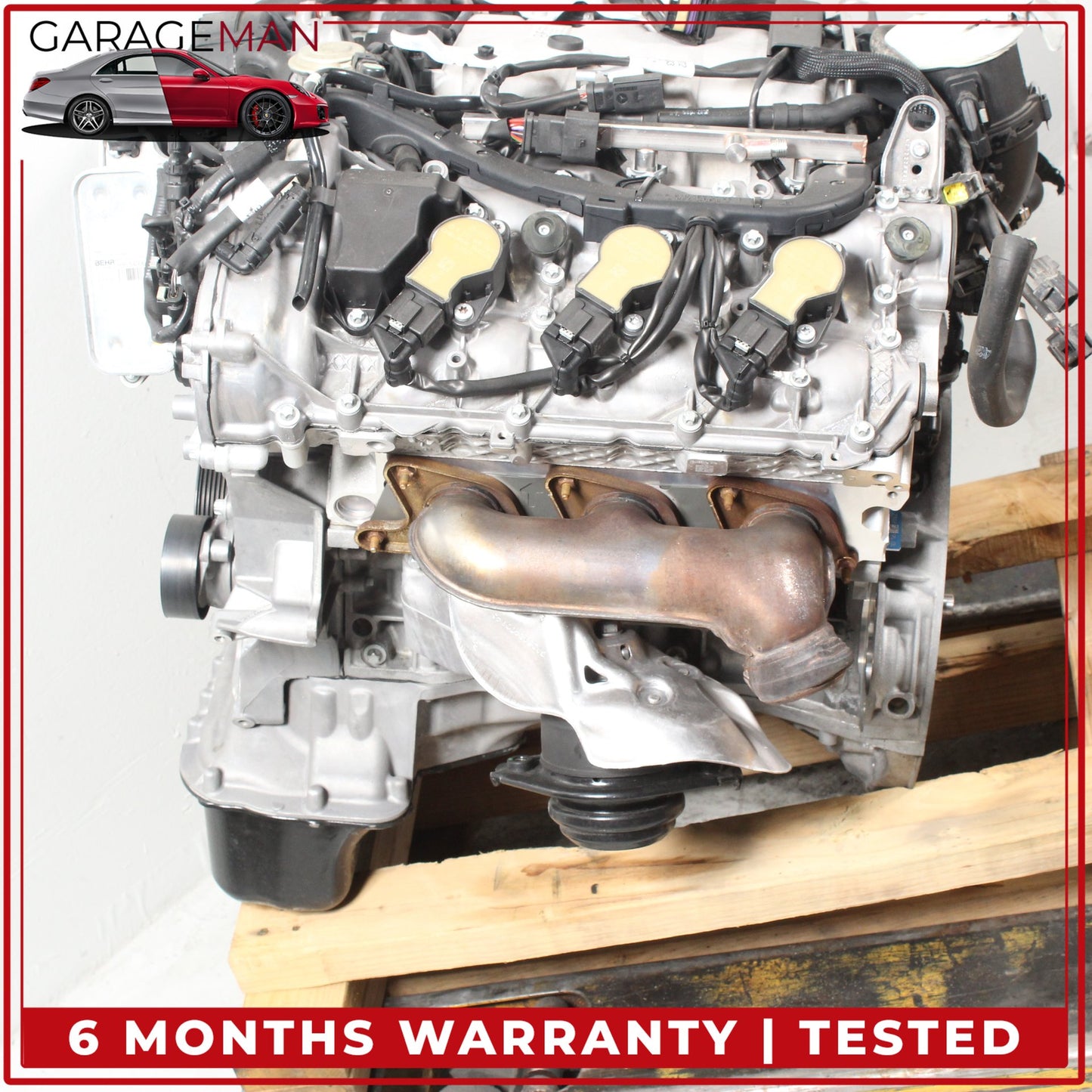 2005-2012 Mercedes W164 ML350 GLK350 3.5L V6 M272 Engine Motor Assembly OEM 169K