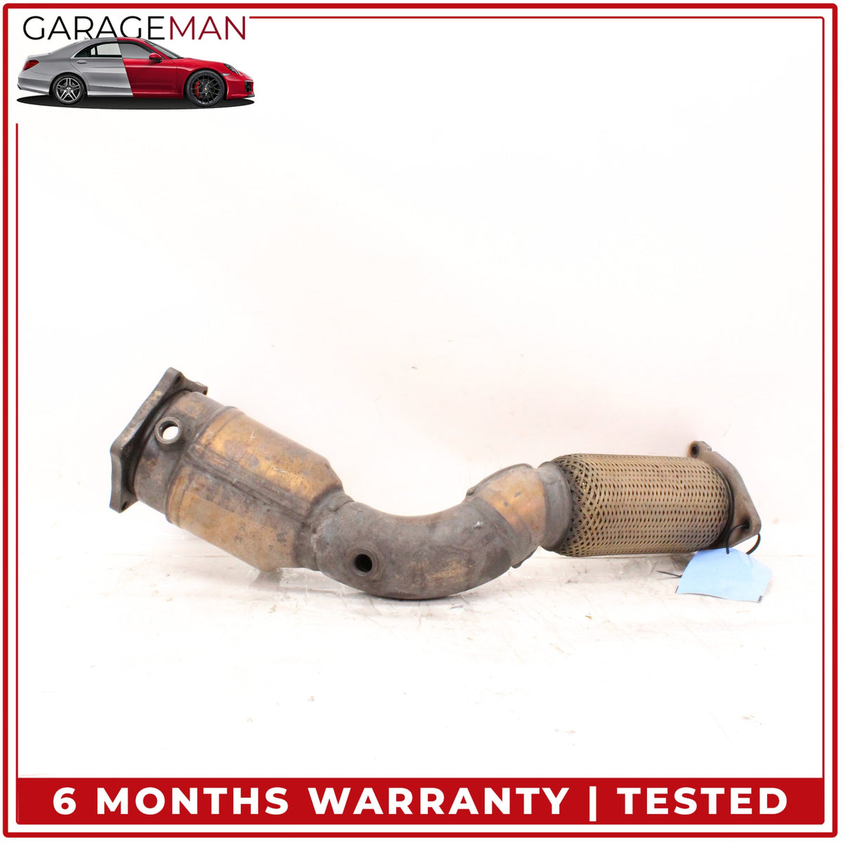 2003-2006 Porsche Cayenne 955 Turbo Front Engine Exhaust Downpipe Right Side OEM