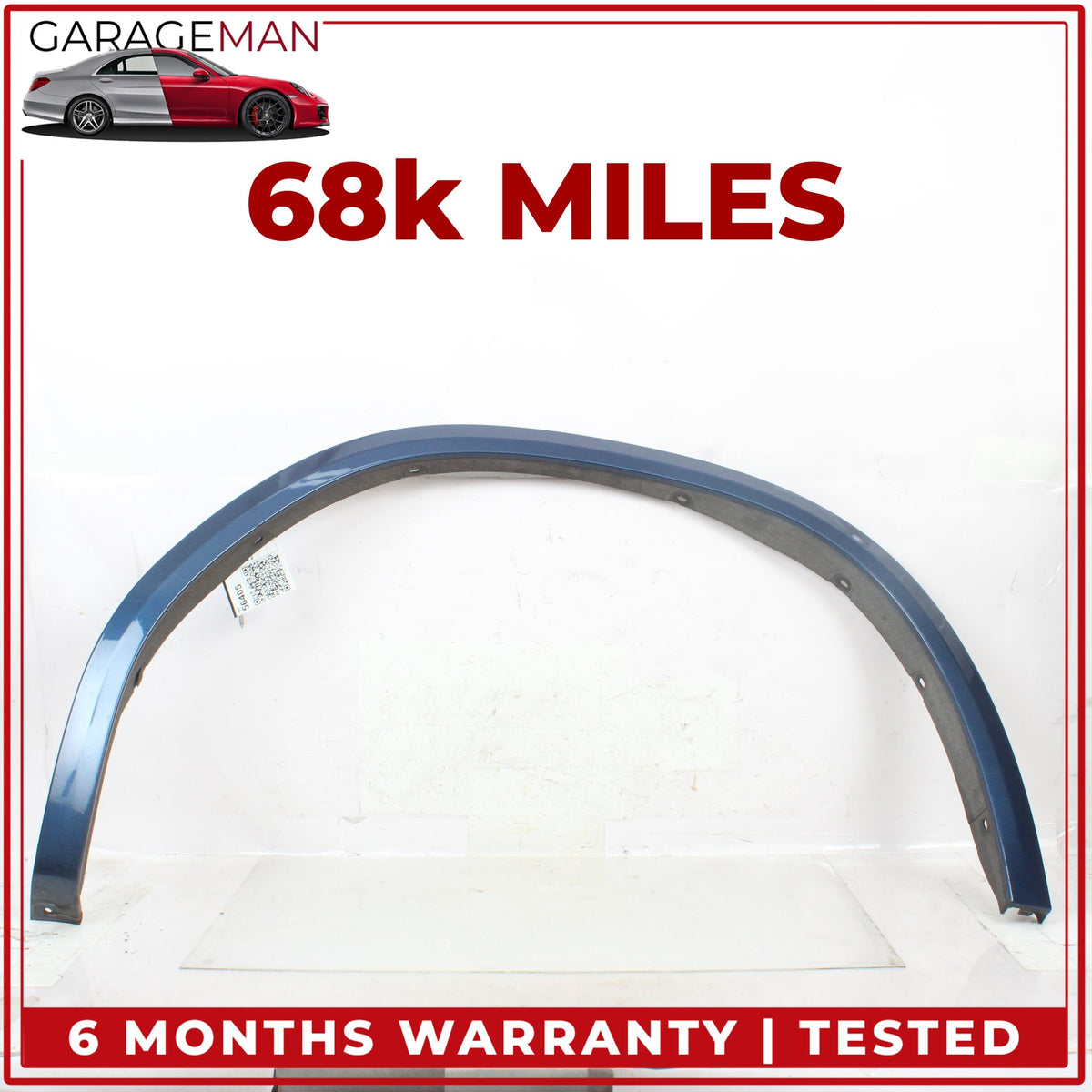 2018-2024 BMW X3 G01 Rear Right Wheel Arch Moulding Blue Metallic 8064826 OEM