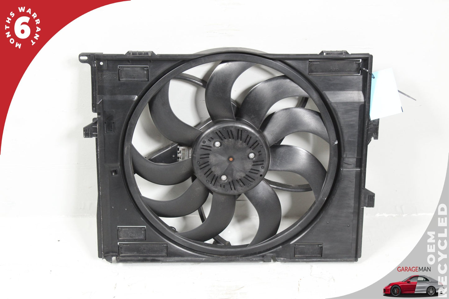 2017-2020 BMW 430i F36 Engine Radiator Cooling Fan Motor Assembly 8641947
