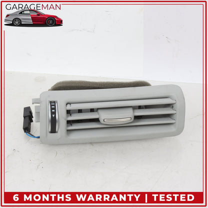 2011-2018 Audi A8 Rear Left and Right Side B Pillar AC A/C Air Vent Set Gray OEM
