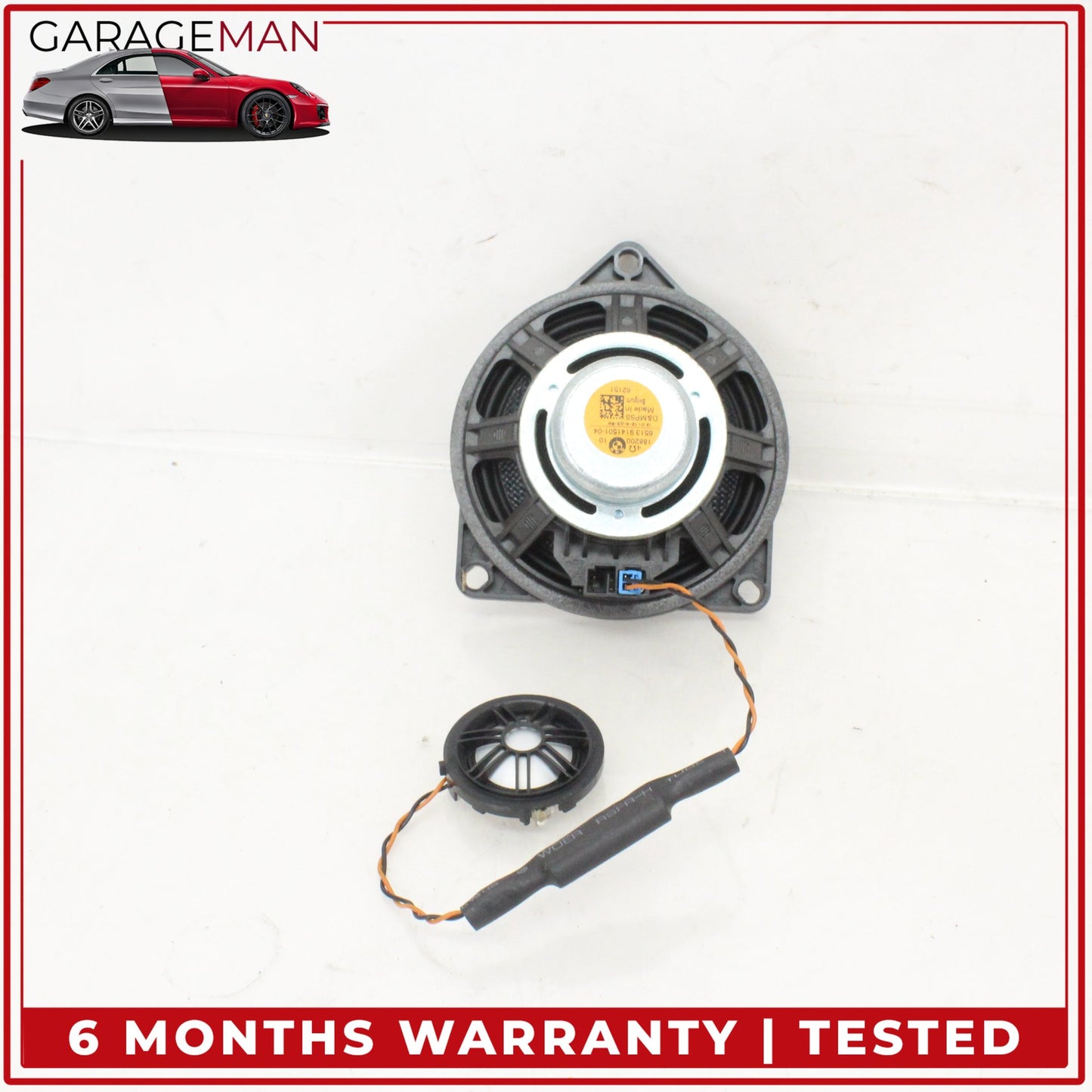 2009-2019 BMW 550i X5 X6 Front & Rear Left & Right Side Audio Speakers Set OEM