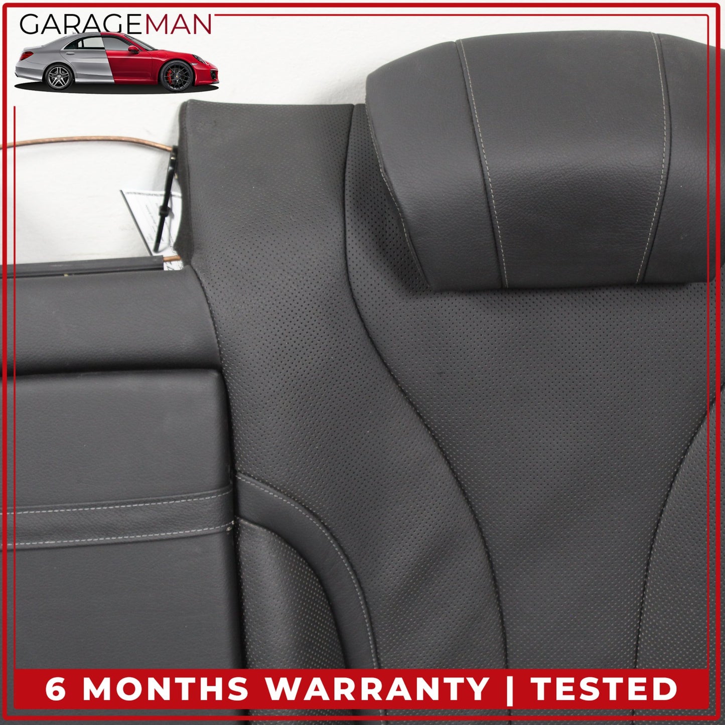 2014-2020 Mercedes W222 S550e Rear Upper Seat Cushion Cupholder Assembly OEM