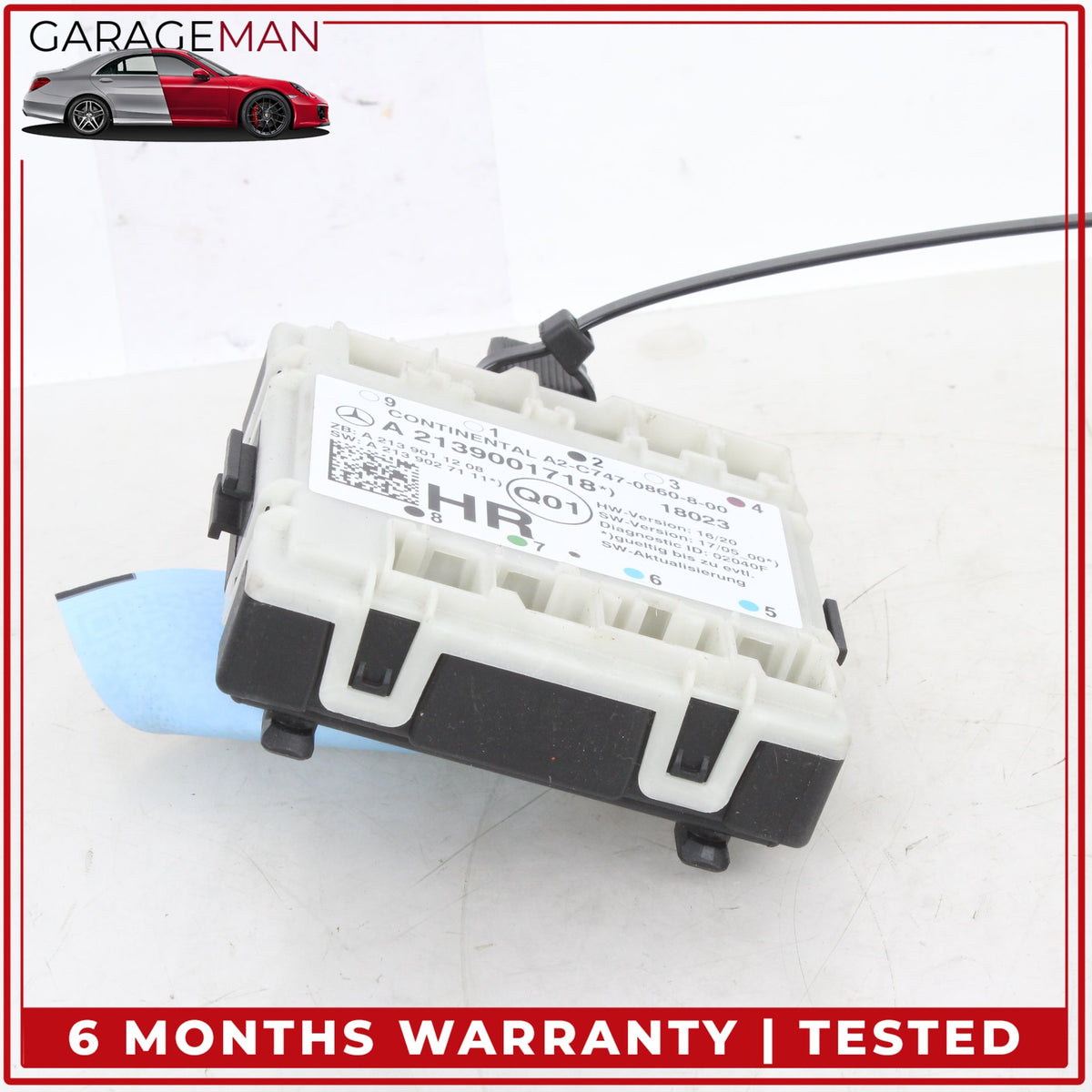 2017-2020 Mercedes W213 E300 Rear Right Door Control Module Unit 2139001718 OEM