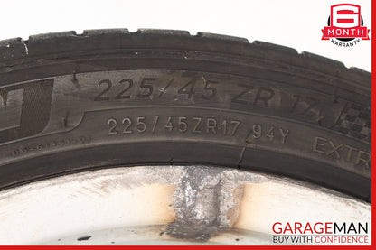 2005-2007 Mercedes W203 C230 C350 Front Wheel Rim w/ Tire 7.5JX17H2 ET36 OEM