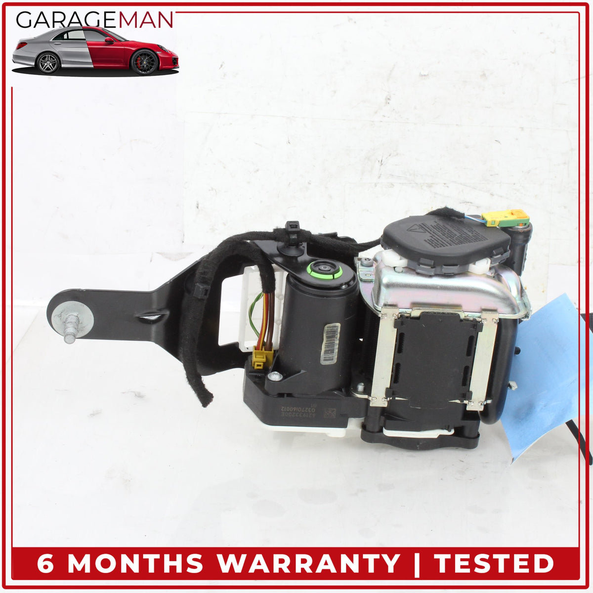 2012-2017 Mercedes W212 E400 CLS500 Front Right Passenger Seat Belt 6185027E OEM