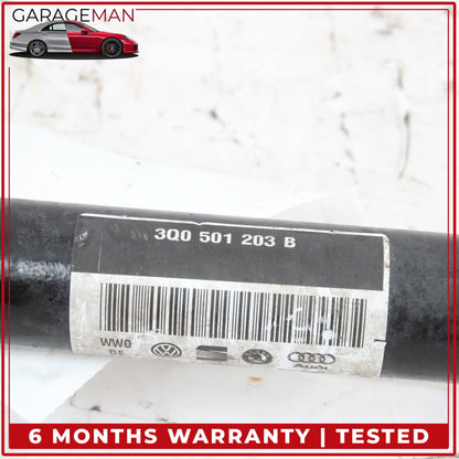 2019-2025 Audi Q3 Quattro F3 AWD Rear Left Side CV Axle Shaft 3Q0501203B OEM