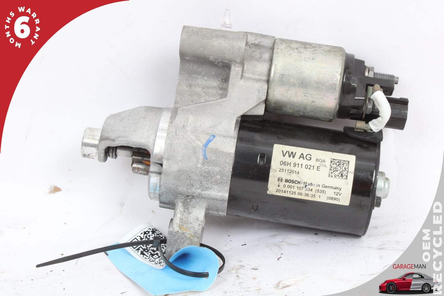 2013-2017 Audi A5 A4 Q5 Engine Starter Motor Bosch 12V 06H911021E OEM