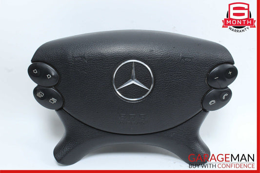03-12 Mercedes W219 CLS500 E350 SL500 Steering Wheel Airbag Air Bag Black OEM