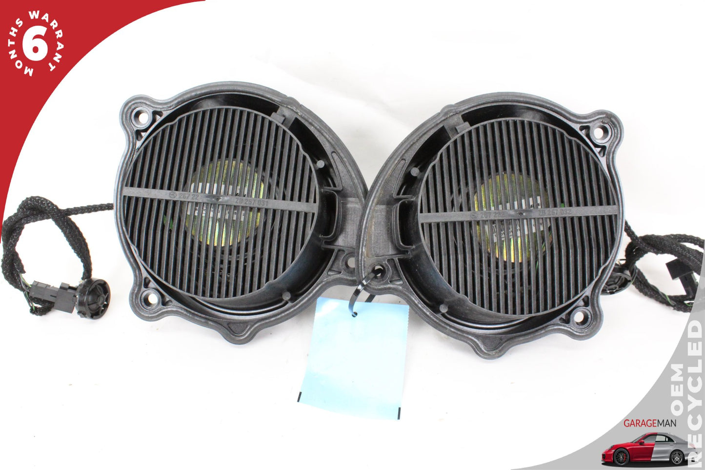 00-06 Mercedes-Benz S500 W220 Front Left Right Door Audio Speaker 2208201002