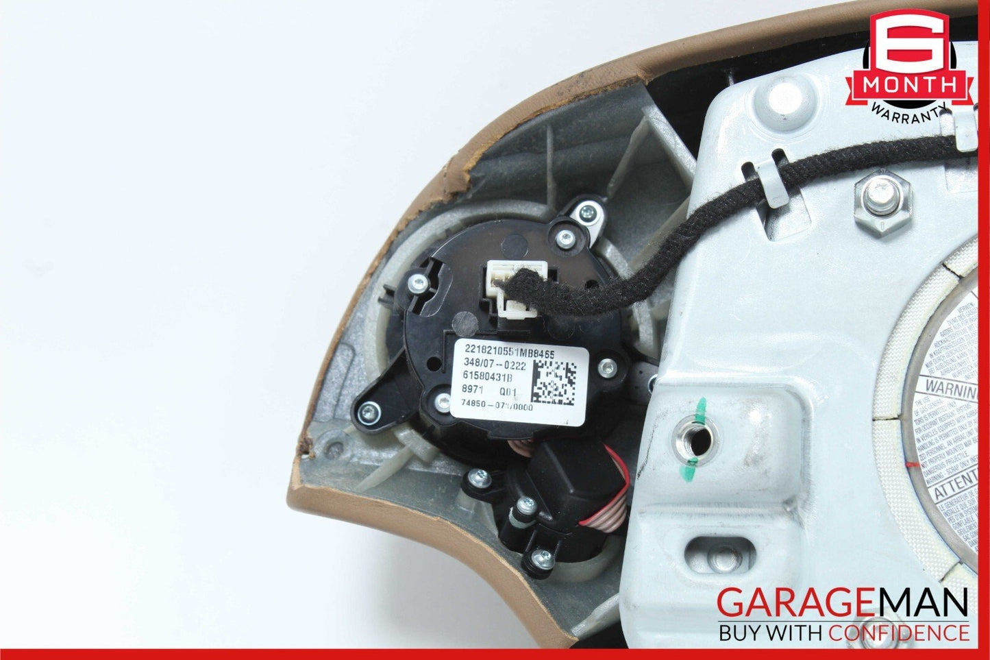 07-10 Mercedes W221 S550 CL550 S450 Steering Wheel Airbag Air Bag Assembly OEM
