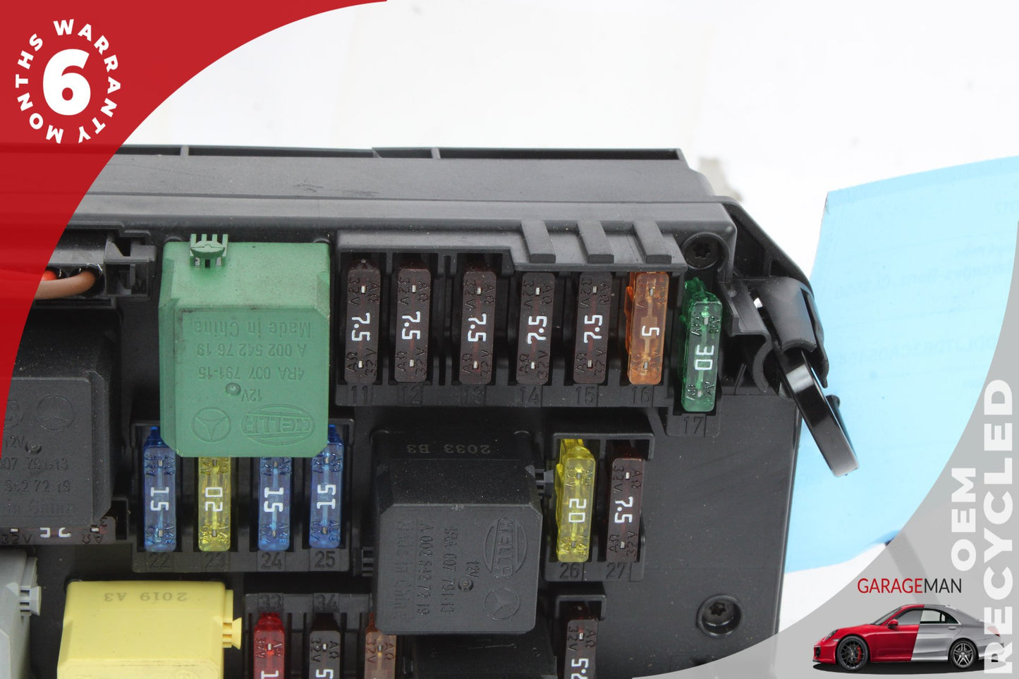 2010-2020 Mercedes W218 CLS550 Front SAM Module Relay Fuse Box 2129006112 OEM