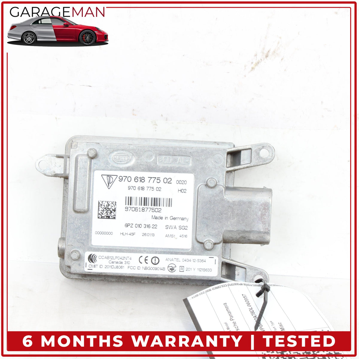 2010-2013 Porsche Panamera 970 Rear Right Side Blind Spot Sensor Module OEM