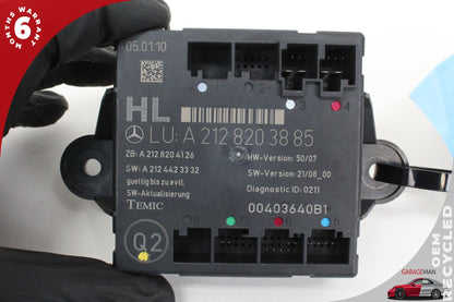 2008-2018 Mercedes W204 C300 Rear Left Side Door Control Module 2128203885 OEM