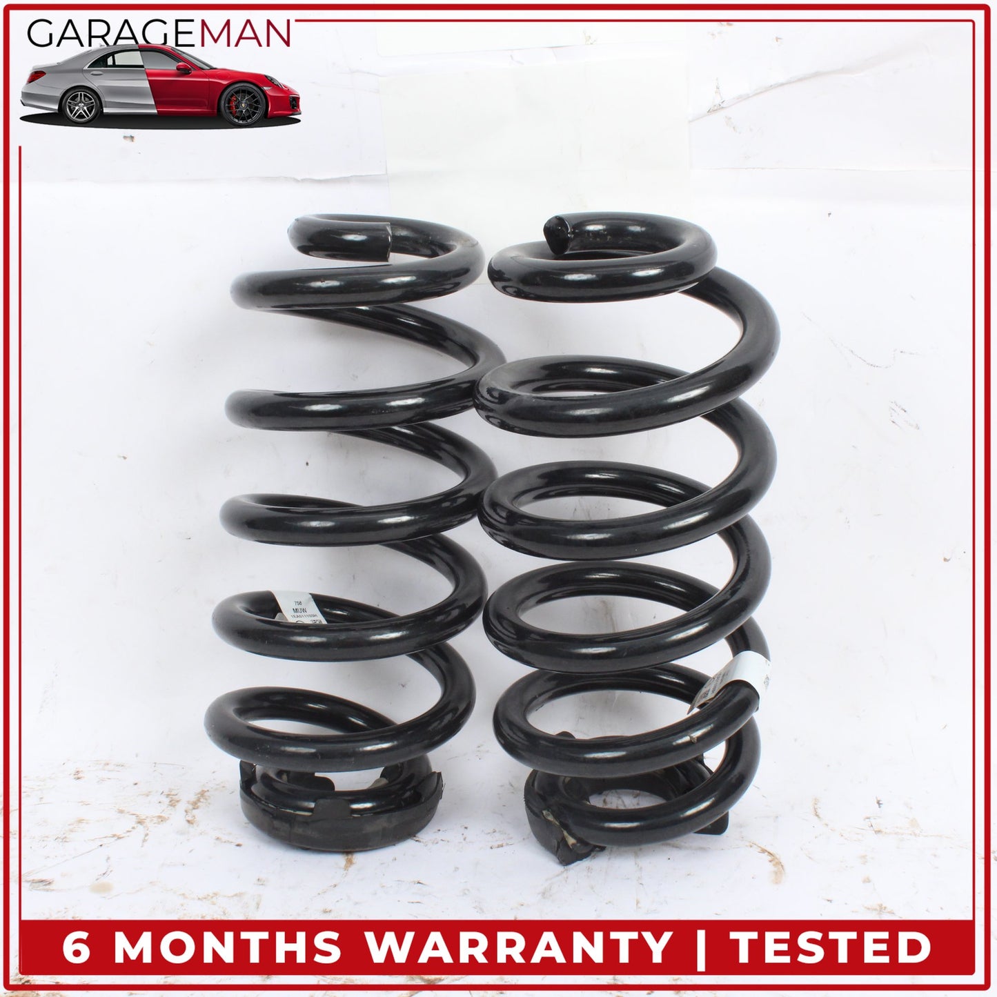 2022-2025 Audi Q4 E-tron VW ID.4 SUV Rear Left and Right Coil Spring Set OEM