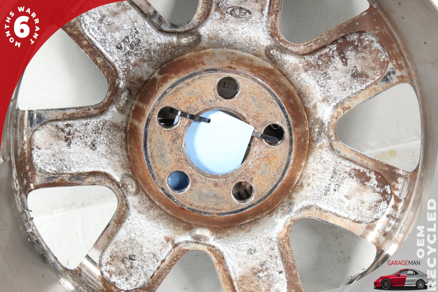 2002-2005 Ford Thunderbird Wheel Rim 7.5JX17 ET60 w/ Wheel Center Cap 1W631007CB